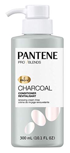 Pantene Conditioner Charcoal 10.1 Ounce Pump (300ml) (2 Pack)