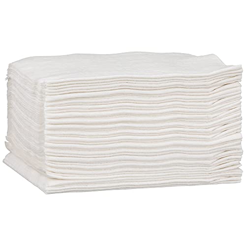McKesson Disposable Washcloths, Soft, Absorbent and Strong, 13 in x 13 in, 50 Count, 16 Packs, 800 Total