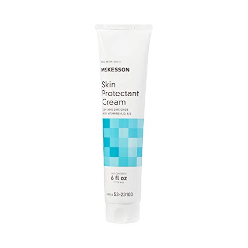 McKesson Skin Protectant Cream, Zinc Oxide, Vitamins A, D, and E, 6 oz, 1 Count