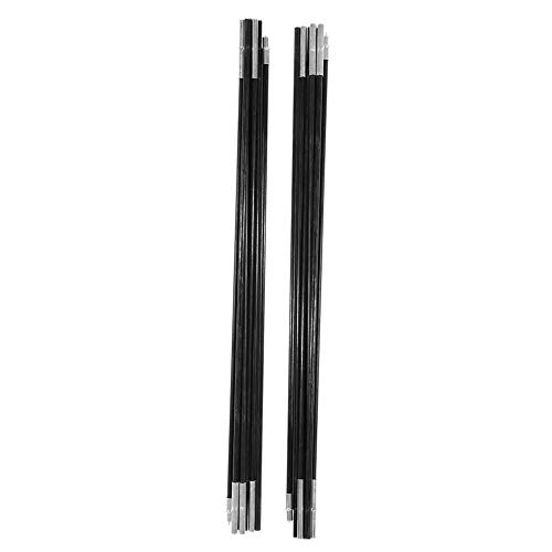 Tent Pole 4M Fiberglass Adjustable Tarp Rod and Tent Poles Awning Frames Kit for Camping Outdoor Support