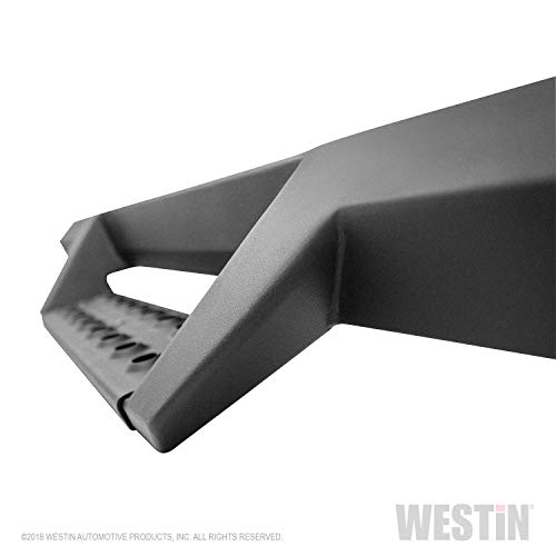 Westin 56-14135 HDX Drop Nerf Step Bars fits 2019-2023 Silverado Sierra 1500 Crew Cab 2020-2023 Silverado Sierra 2500 3500 Crew Cab Textured Black 1 Pair | The Storepaperoomates Retail Market - Fast Affordable Shopping