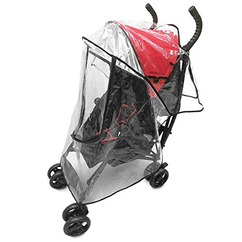 Primo Passi – Umbrella Stroller Weather Shield | Stroller Rain Cover Universal | Breathable Waterproof Baby Stroller Travel Weather Shield