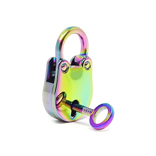 Honbay Cute Colorful Mini Padlock Lock with Key – for Jewelry Box, Purse, Handbag, Backpacks, Cabinet, Treasure Chest, Suitcases, Lockers, Letter Box, Diary, Notebook, etc | The Storepaperoomates Retail Market - Fast Affordable Shopping