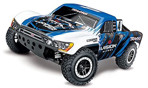 Traxxas Slash 4X4: 1/10 Scale 4WD Electric Short Course Truck with TQi Link Enabled 2.4GHz Radio System & Traxxas Stability Management (TSM)
