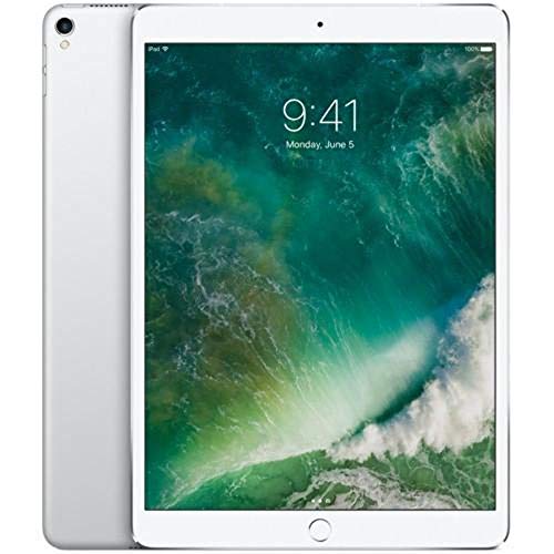 Apple MPHH2LL/A iPad Pro with Wi-Fi + Cellular 256GB, 10.5 inches, Silver (Renewed)