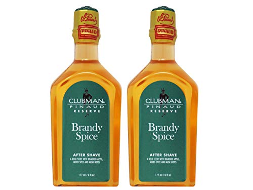 Clubman Reserve Brandy Spice After Shave Lotion 6 oz (Pack Of 2)