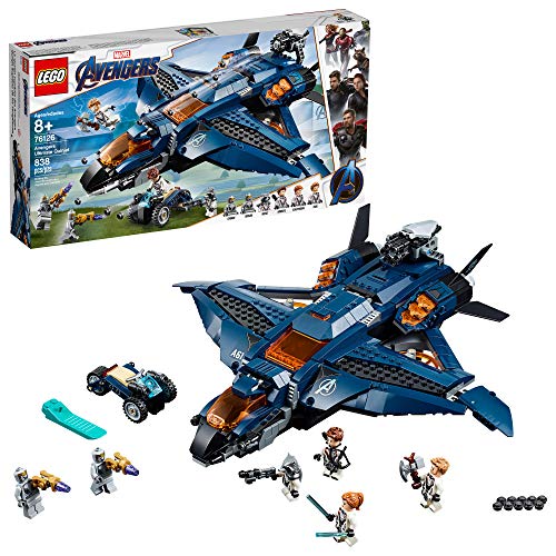 LEGO Marvel Avengers: Avengers Ultimate Quinjet 76126 Building Kit (838 Pieces)