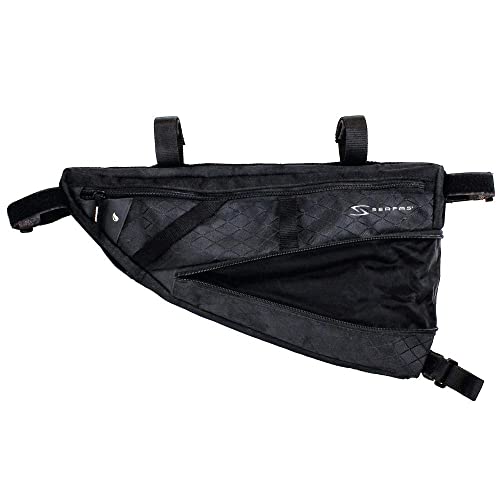 Serfas Ark Expandable Half-Frame Bicycle Bag (Black) | The Storepaperoomates Retail Market - Fast Affordable Shopping