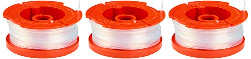 CRAFTSMAN String Trimmer Line, 0.065- Inch, 3-Pack Spools, 30 Foot (CMZST0653), Red