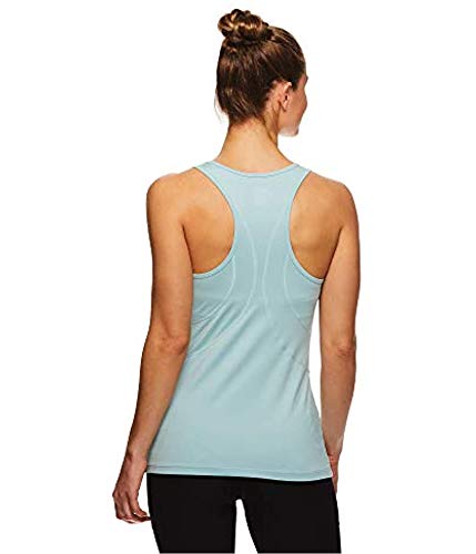 Reebok Womens Fitted Racerback Tank Top, Green, X-Large | The Storepaperoomates Retail Market - Fast Affordable Shopping