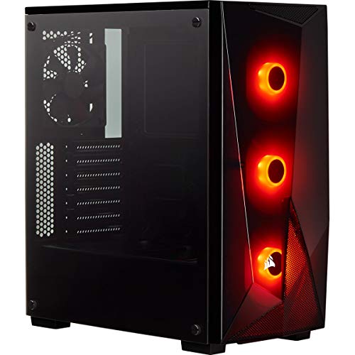 Corsair Carbide Series SPEC-DELTA RGB Mid-Tower ATX Gaming Case, Tempered Glass