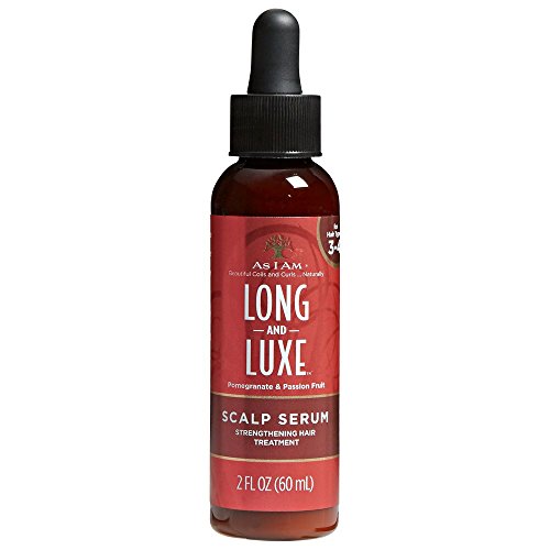 As I Am Long and Luxe Scalp Serum – 2 Ounce – Strengthening Nano Treatment – Enriched with Biotin, Aloe Vera, and Saw Palmetto