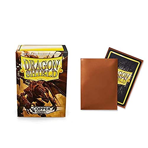 Dragon Shield Classic Copper Standard Size 100 ct Card Sleeves Individual Pack