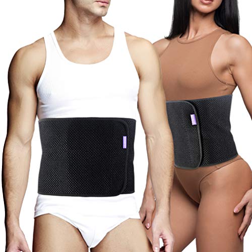 Everyday Medical Abdominal Binder Post Surgery – with Bamboo Charcoal Accelerate Healing and Reduce Swelling After C-Section, Abdomen Surgeries, Tummy Tuck, Bladder & Gastric Bypass Belly Girdle