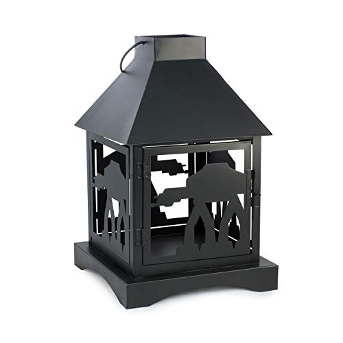 Seven20 SW10712 Star Wars AT-AT Stamped Lantern, Black,12 Inches Tall