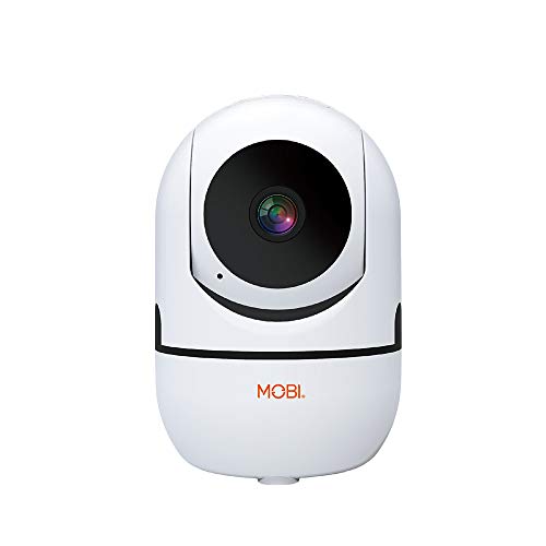 MOBI MobiCam® HDX Smart HD Wi-Fi Pan & Tilt Camera, Monitoring System, Baby Monitor, Baby Camera, Nursery Monitor, WiFi Camera with 2-Way Audio, Expandable System, Video Baby Monitor, Wireless Camera
