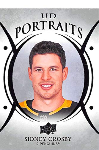 2018-19 Upper Deck Portraits Hockey Card #P-39 Sidney Crosby Pittsburgh Penguins Official UD Trading Card