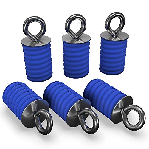GripPRO ATV Anchors to fit Polaris Ranger & General Lock & Ride – ATV Tie Down Anchors Set of 6 – OEM Quality Fit ATV Lock and Ride Accessories – Patented Design – Will NOT FIT RZR