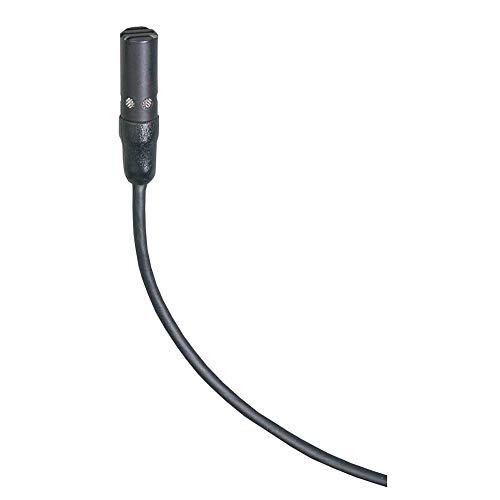 Audio-Technica Subminiature Cardioid Mic Subminiature Omnidirectional Condenser Lavalier Microphone (AT899CH)