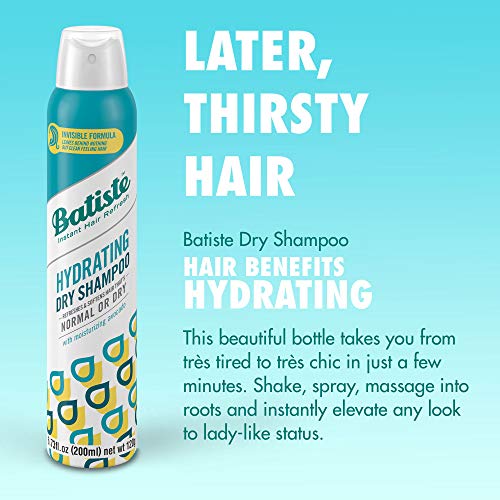Batiste Dry Shampoo, Hydrating, 6.73 fl. oz. | The Storepaperoomates Retail Market - Fast Affordable Shopping