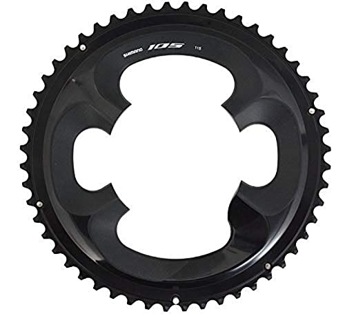 Shimano Spares FC-R7000 Chainring, 52T-MT for 52-36T, Black