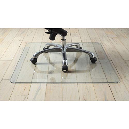 Lorell Tempered Glass Chairmat, 60″, Clear