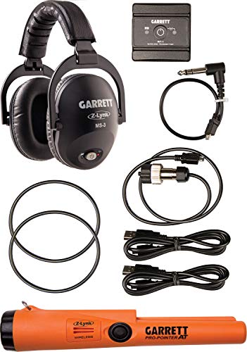 Garrett Z-Lynk MS-3 Wireless Headphone Kit with Pro-Pointer AT
