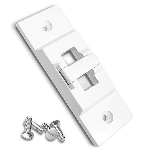 Light Switch Guard, ILIVABLE Optional Wall Plate Cover Switch ON or Off Protects Your Lights or Circuits from Being Accidentally Turned On or Off (Not Child Proof)