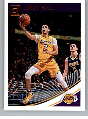 2018-19 Donruss #54 Lonzo Ball Los Angeles Lakers NBA Basketball Trading Card
