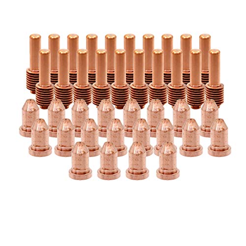 Extened Electrode 192048 Nozzle 40A Tip 192052 for Miller ICE-40T / ICE-40TM Torch Kit 40pcs