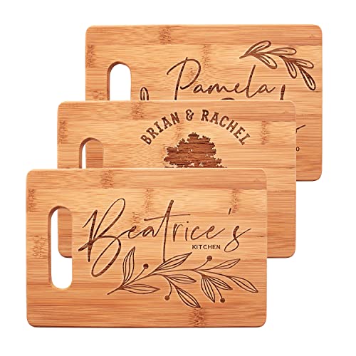 Personalized Cutting Board, 15 Designs – Gifts for Couples, Housewarming Gifts, Wedding Gifts, Engraved Kitchen Sign – Birthday Gifts for Women