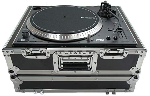 Harmony Cases HC1200BMKII-6 Compatible with Pioneer PLX1000 Flight Foam DJ Turntable Custom Case