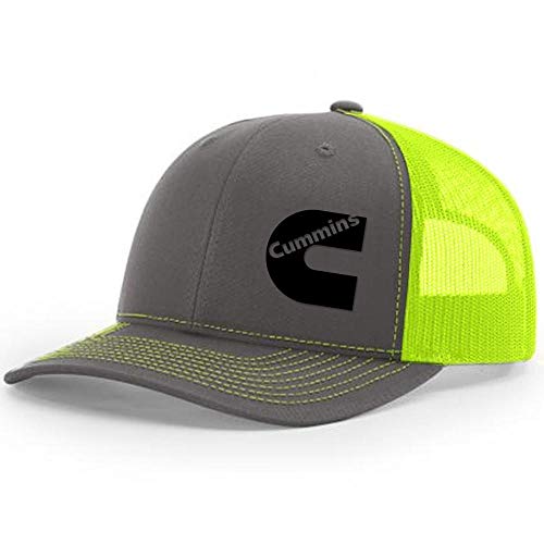 Diesel Tees Cummins Snapback Trucker Hats 112 (Yellow/Black)