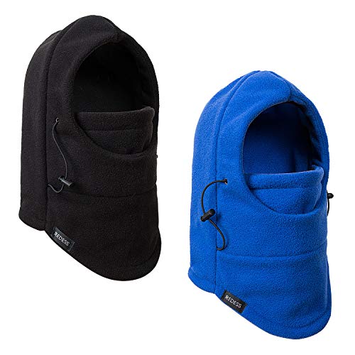 REDESS Winter Windproof Hat, Unisex Children Heavyweight Balaclava, Ski Mask with Thick Warm Fleece Face Cover