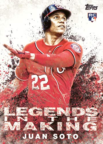2018 Topps Update Legends in the Making Baseball #LITM-8 Juan Soto Rookie Card