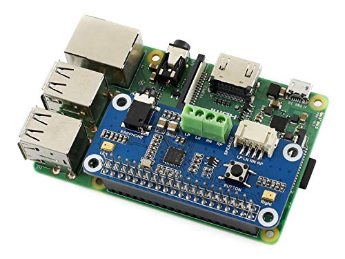 Waveshare WM8960 Hi-Fi Sound Card HAT Stereo CODEC Playing and Recording I2S Interface for Raspberry Pi Zero/Zero W/Zero WH/2B/3B/3B+ | The Storepaperoomates Retail Market - Fast Affordable Shopping
