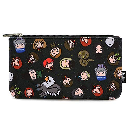 Loungefly Harry Potter Character All Over Print Cosmetic Pouch Bag