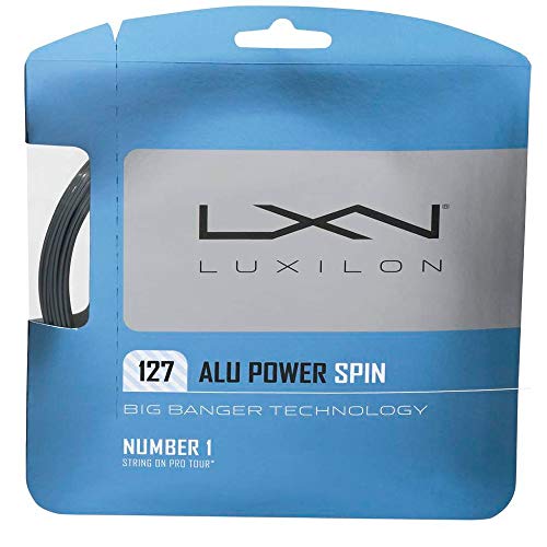 Luxilon ALU Power, Feel, Rough, Soft, Spin, Tennis String Set (ALU Power Spin [1 Set])
