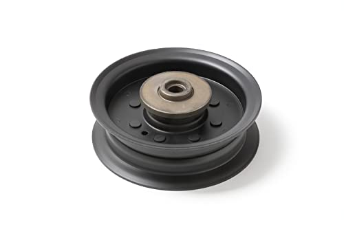 Terre Products, Flat Idler Pulley, Compatible with Lawn Mower Models Craftsman, Husqvarna, Replacement for 196104, 532196104