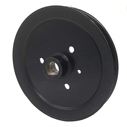 Phoenix Mfg. 7-5/8 Inch Dia 25mm Bore Steel V-Groove Drive Pulley Replacement for Exmark Toro 120-7856