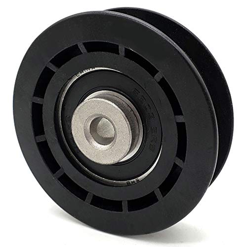 Phoenix Mfg. 2-1/4 Inch Flat Dia Flat Idler Pulley Replacement for Toro 120-7082