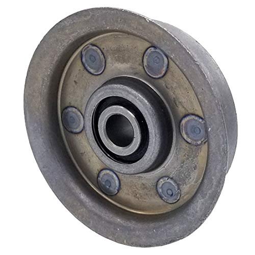 Phoenix Mfg. 2-1/4 Inch Flat Dia Flat Idler Pulley Replacement for Exmark Toro 114-3785