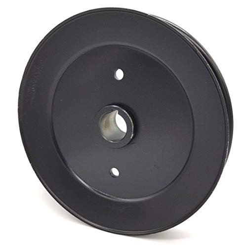 Phoenix Mfg. 7-1/5 Inch Dia 1 Inch Bore Steel V-Groove Drive Pulley Replacement for Exmark Toro 110-4890