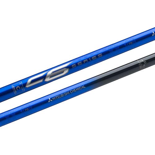 MCA Golf Mitsubishi C6 Blue Series 70 Driver Shaft + Adapter & Grip (Stiff) (Ping G30, G, G400)