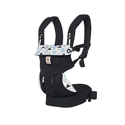Ergobaby Carrier 360 Triple Triangles, 4-Position Child Carrier and Backpack
