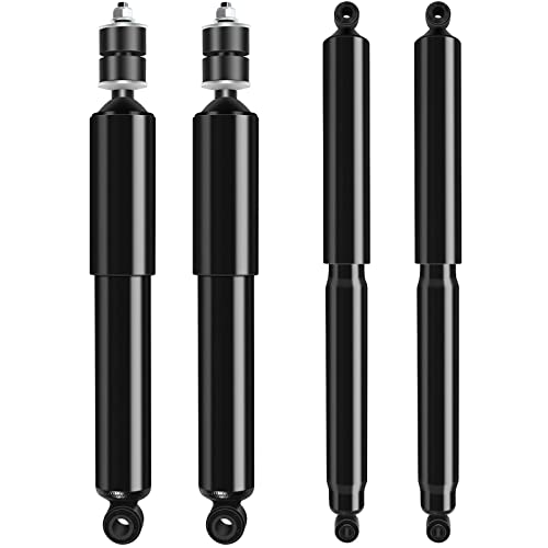 SCITOO Shocks Absorbers, Front Rear Gas Struts Shock Absorber Fit for 1999 2000 2001 2002 2003 2004 for Ford for F-250 Super Duty,1999 2000 2001 2002 2003 2004 for Ford for F-350 Super Duty Set of 4