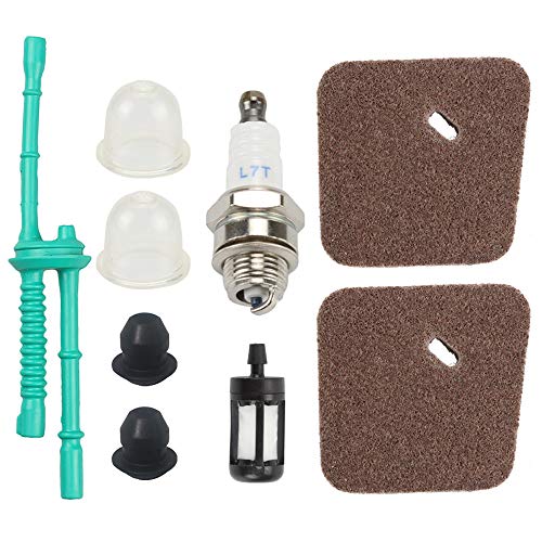 Mckin FS45 FS55RC Air Filter Parts Tune Up Kit fits Stihl FS55R FS38 FS46 FS55 FS55C FS45C HL45 KM55R KM55RC Trimmer Weed Eater