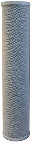 CFS COMPLETE FILTRATION SERVICES EST.2006 Carbon Water Filter | 20″ Size (4.5″ Dia. x 20″L) | Whole House or Commercial Water Treatment | Chlorine, Taste and Odor Removal