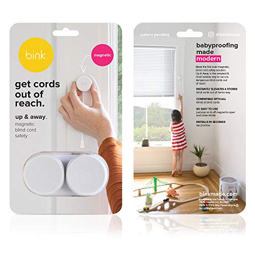 Up & Away | Magnetic Window Blind Cord Safety | x2 Pack