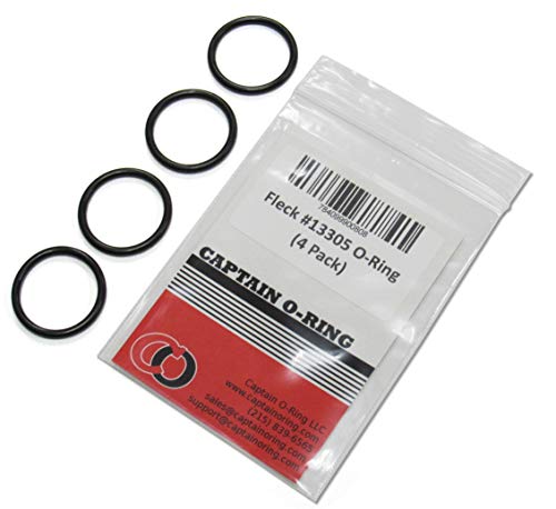 Captain O-Ring – Replacement #13305 O-Rings for Fleck/Rainsoft 2510, 5600, 9000, 9100 Valves (4 Pack)